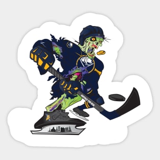 Buffalo Sabres Zombie Sticker